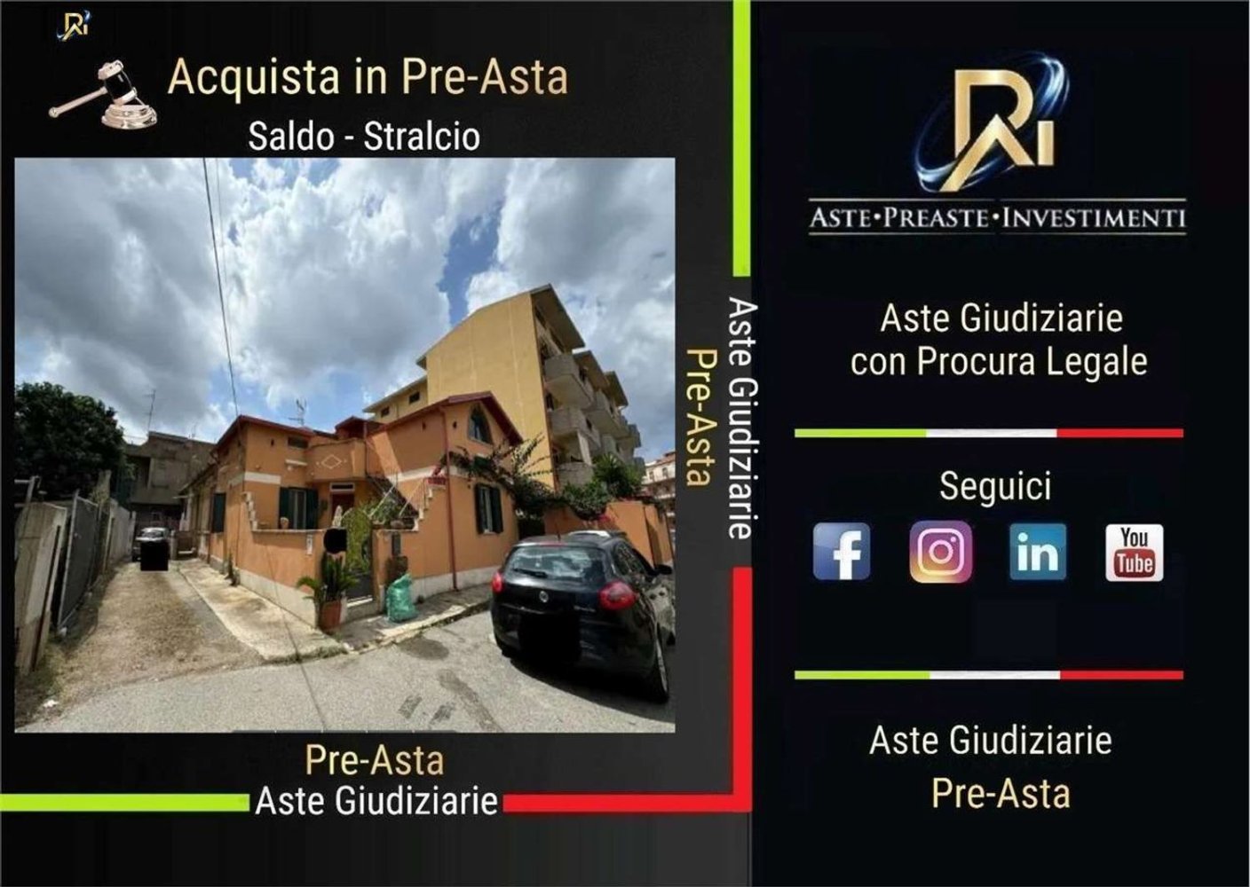 Квартира с 3 комнатами в Вилла Сан Джованни, Италия № 187955