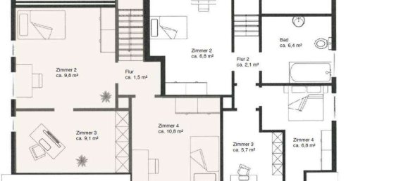 6-salle Maison de ville à Duchy of Lauenburg, Germany No. 33929 5