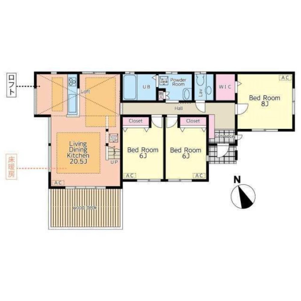 3 bedrooms House in Chiba, Japan No. 8153