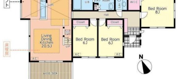 3 bedrooms House in Chiba, Japan No. 8153 2