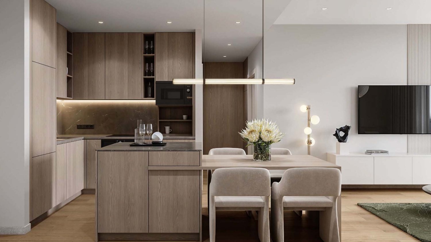 Appartement à ESSENL1FE, Jumeirah Village Triangle, UAE 40.44m² No. 63758