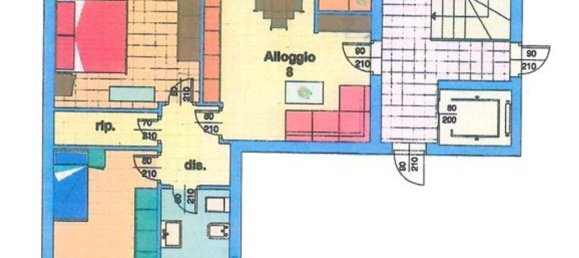 3-salle Appartement à Verdellino, Italy No. 97948 19