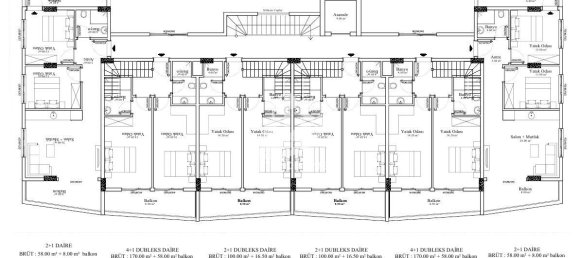 Wohnung 1+1 in Alanya, Turkey, Nr. 5871 17