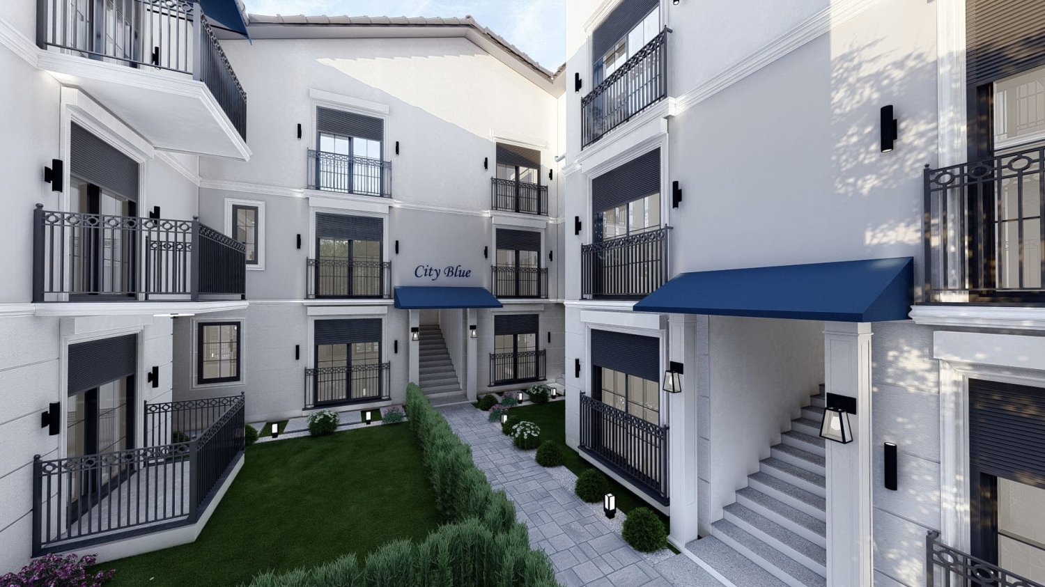 Apartment 2+1 in City Blue, Fethiye, Turkey No. 36470