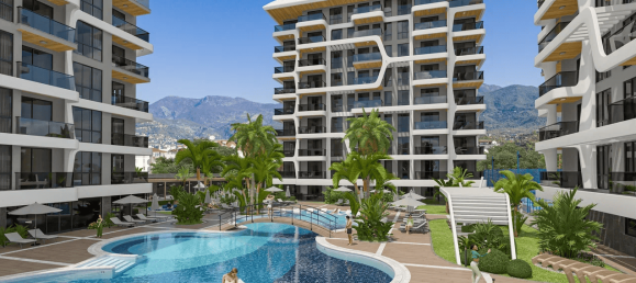 Квартира 1+1 в Тосмур, Турция № 4658 8