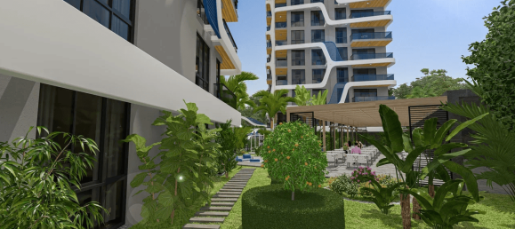 Квартира 1+1 в Тосмур, Турция № 4658 18