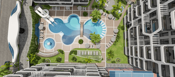 Квартира 1+1 в Тосмур, Турция № 4658 19