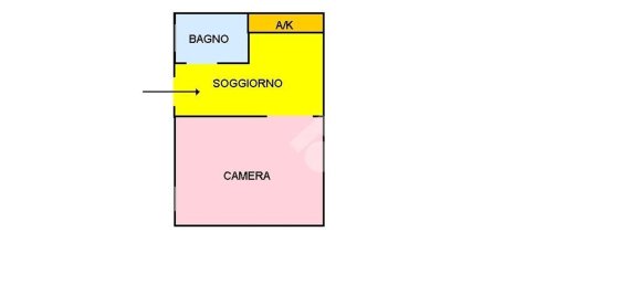 Квартира с 2 комнатами в Фьюджи, Италия № 201787 45