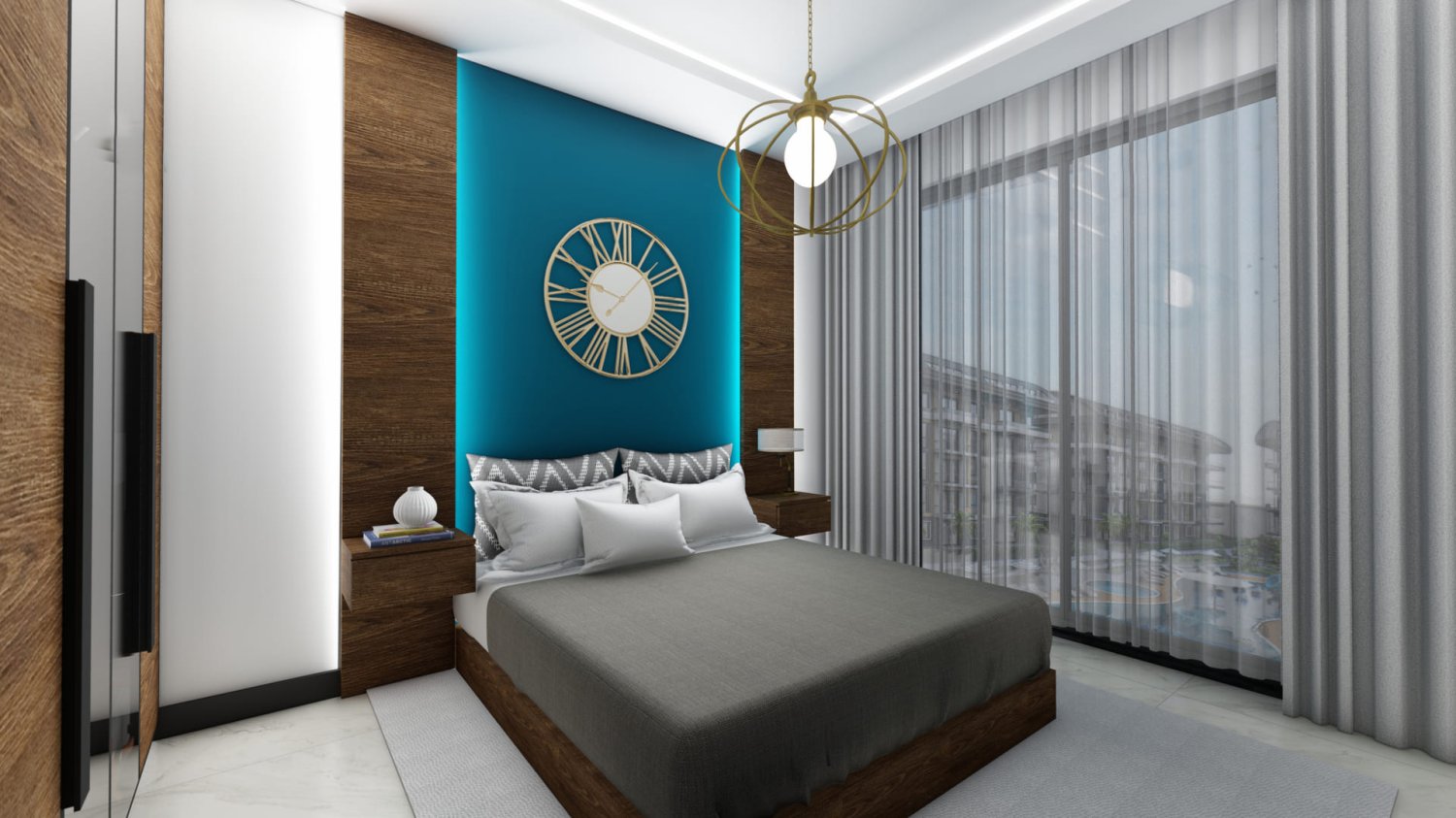 Квартира 3+1 в Kavi Dreams, Оба, Турция № 35308