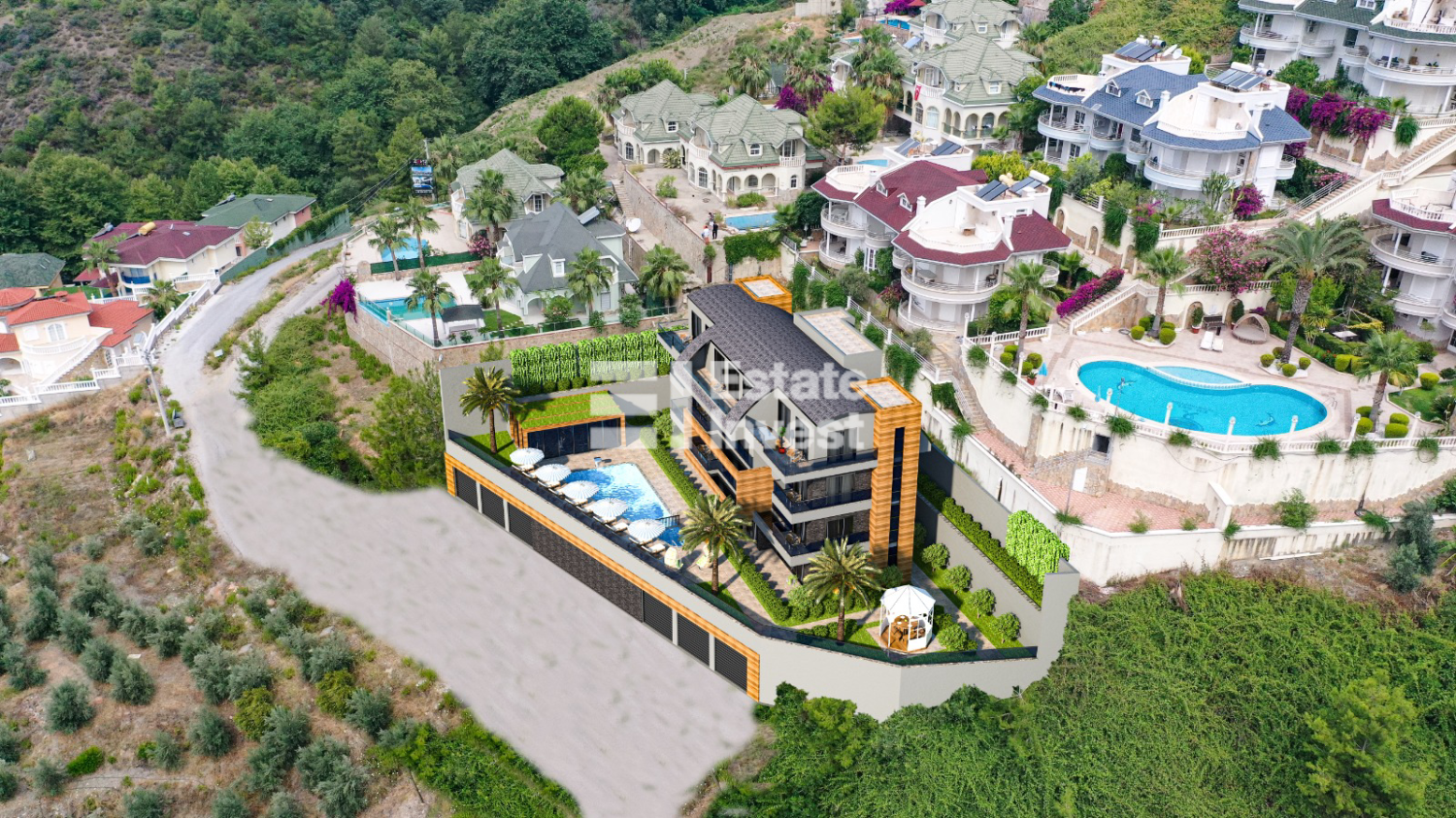 Apartment 3+1 in Alanya, Turkey No. 26282