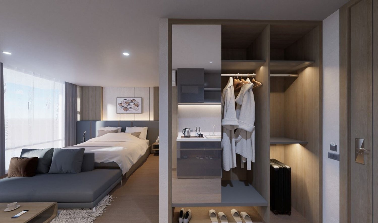 Apartamento com 1 quarto em condomínio em The Sea Heaven Phuket, Thailand N.º 30053