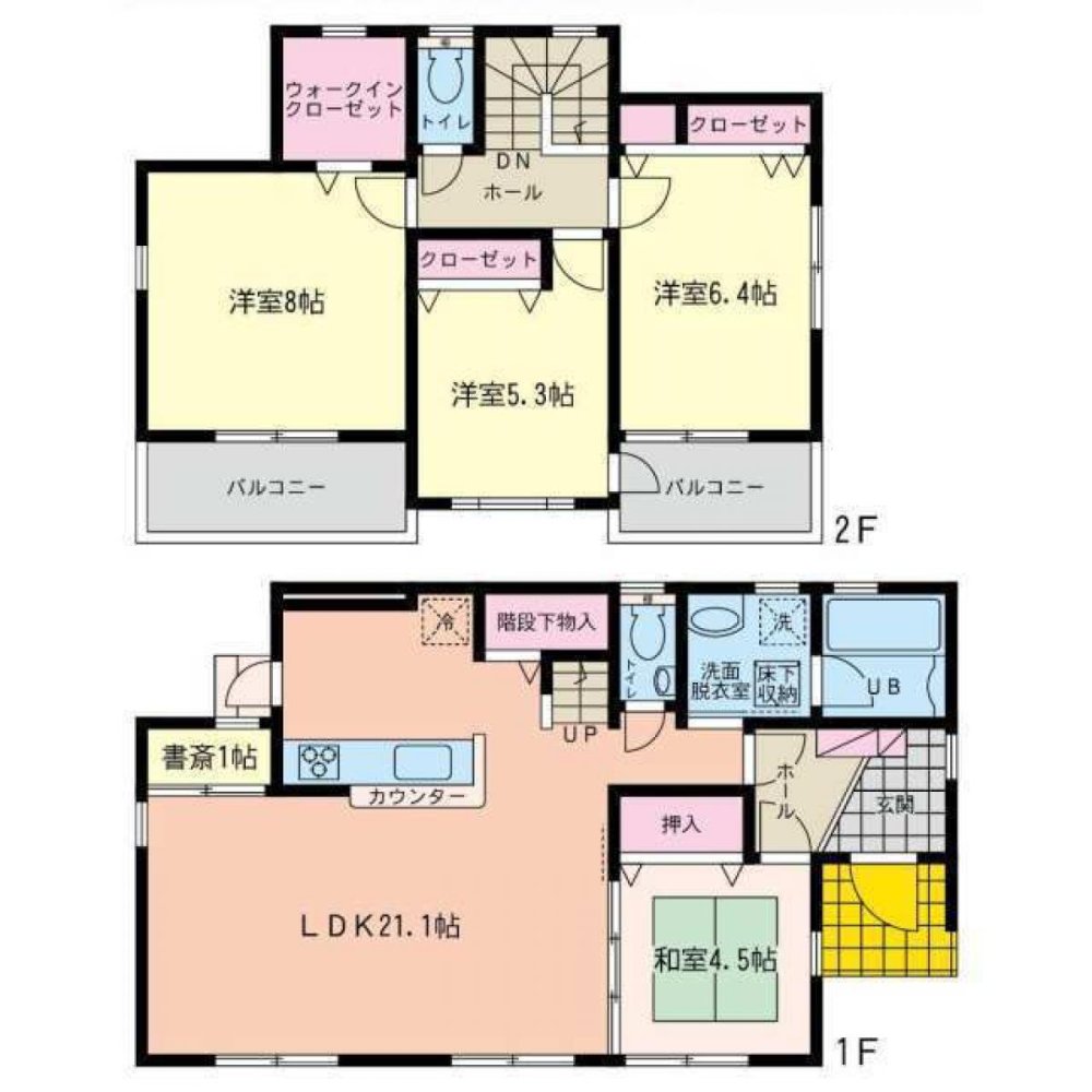 4 Schlafzimmer Haus in Chiba, Japan, Nr. 1536