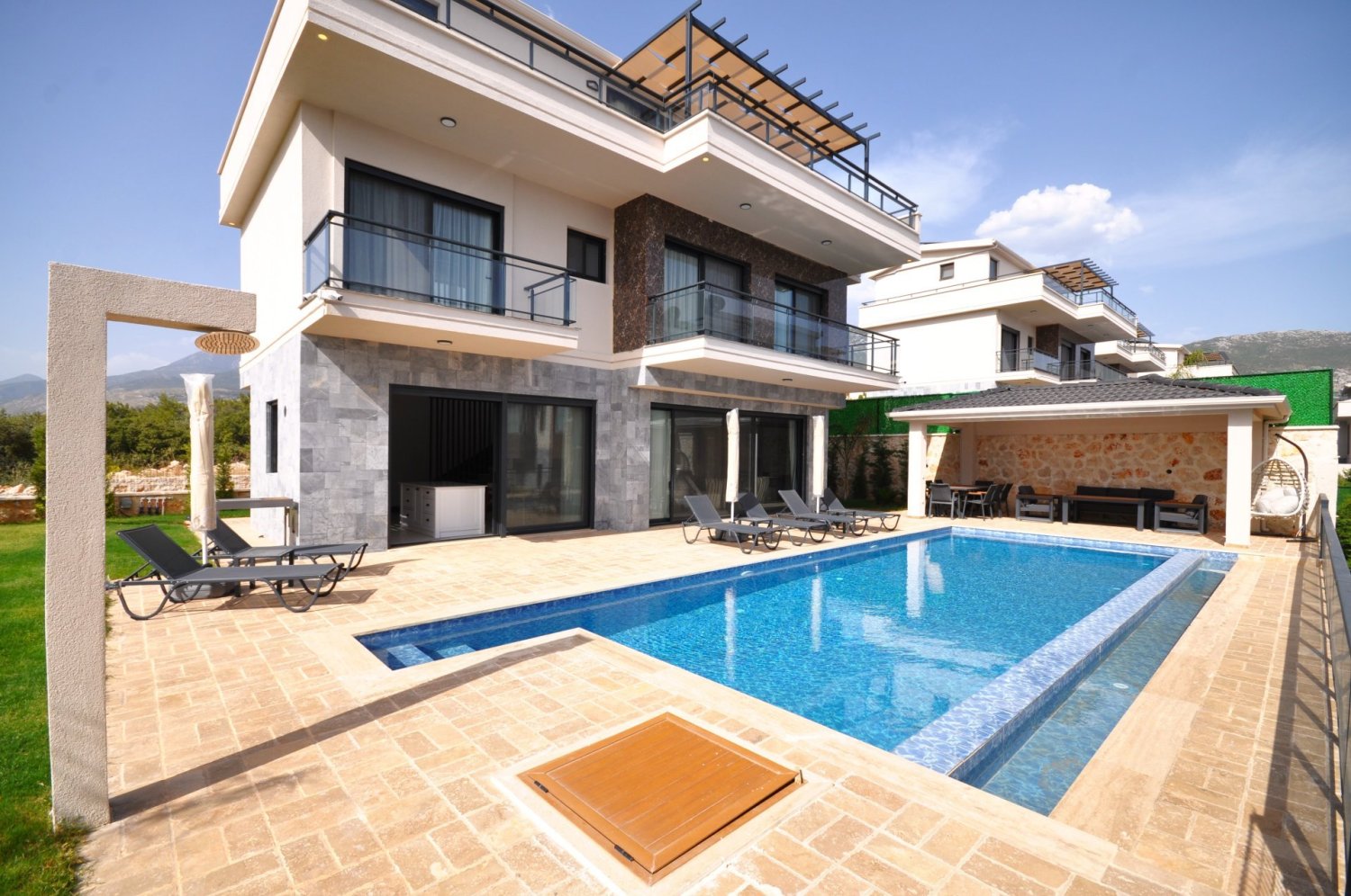 Villa 4+1 em Kalkan, Turkey N.º 49143