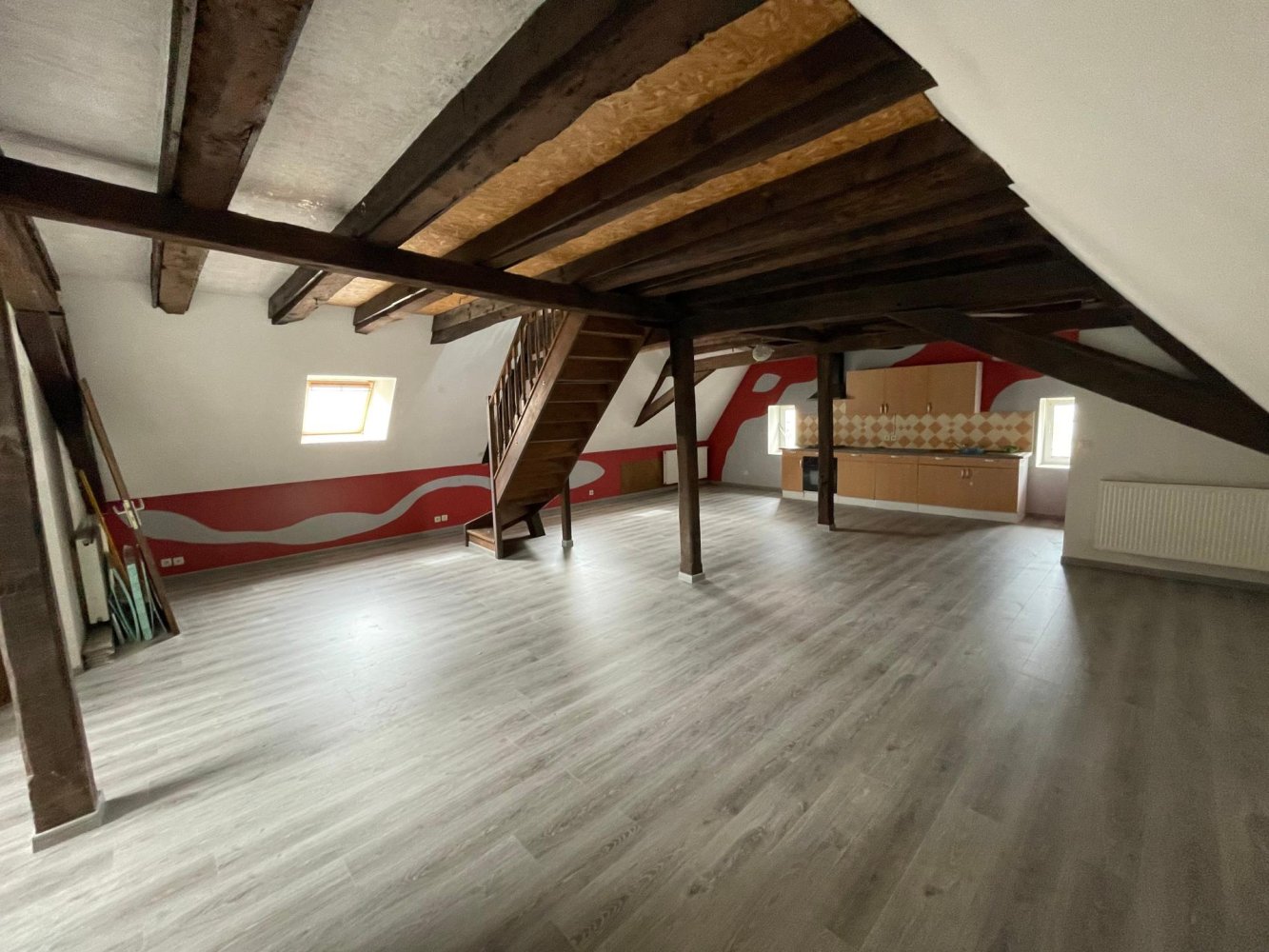 Dúplex de 2 dormitorios en Sarralbe, France No. 51237