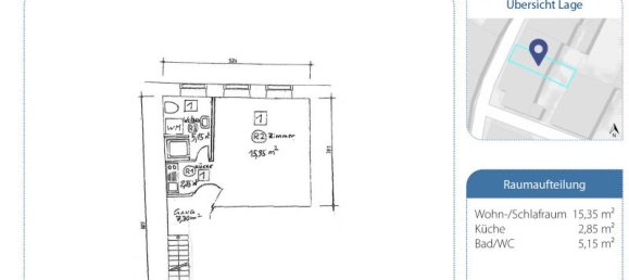 Студия в Инсбрук-Штадт, Австрия № 213306 7