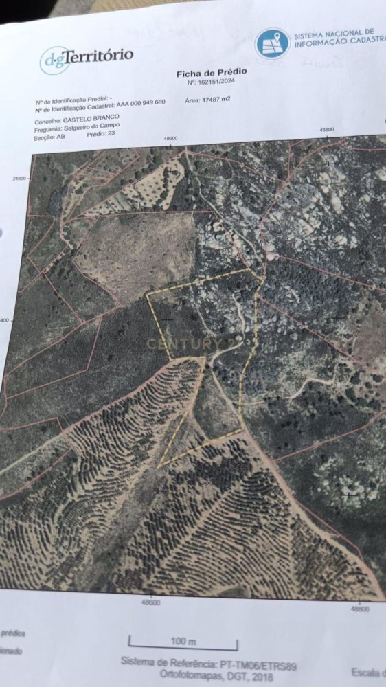  Land in Salgueiro do Campo, Portugal No. 331328