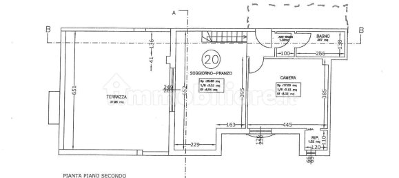 Квартира с 1 спальней в Лукка, Италия № 269269 14