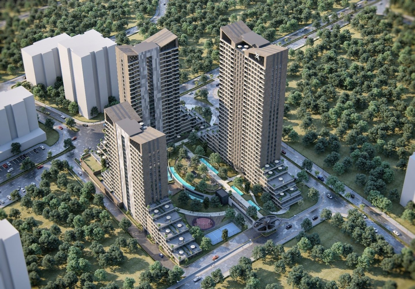 Apartment 4+1 in Istanbul, Turkey No. 24146