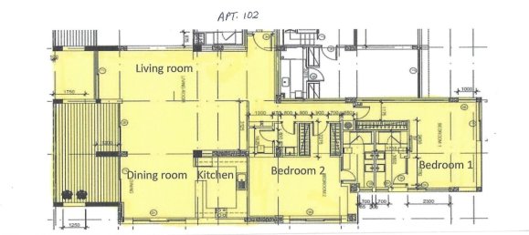 Квартира с 2 спальнями в Пафос, Кипр № 82263 14