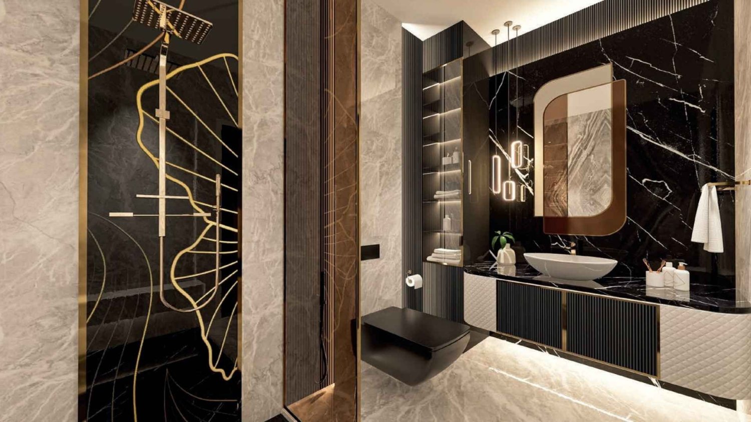 1 غرف نوم شقة في BAYZ 101, الخليج التجاري, UAE رقم 62218