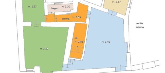 3 rooms Apartment in Rome, Italy No. 222546 41