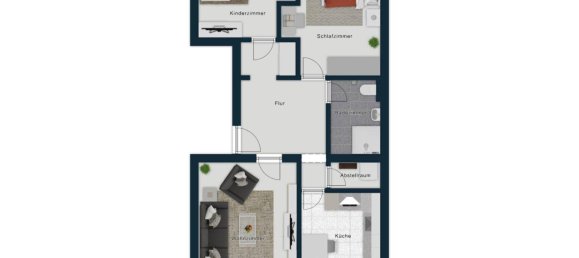 Apartamento de 3 divisões em Bad Gastein, Austria N.º 216634 12