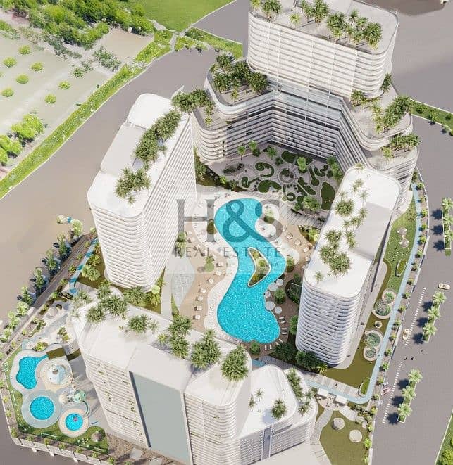 Apartamento T1 em Arjan, UAE N.º 103639