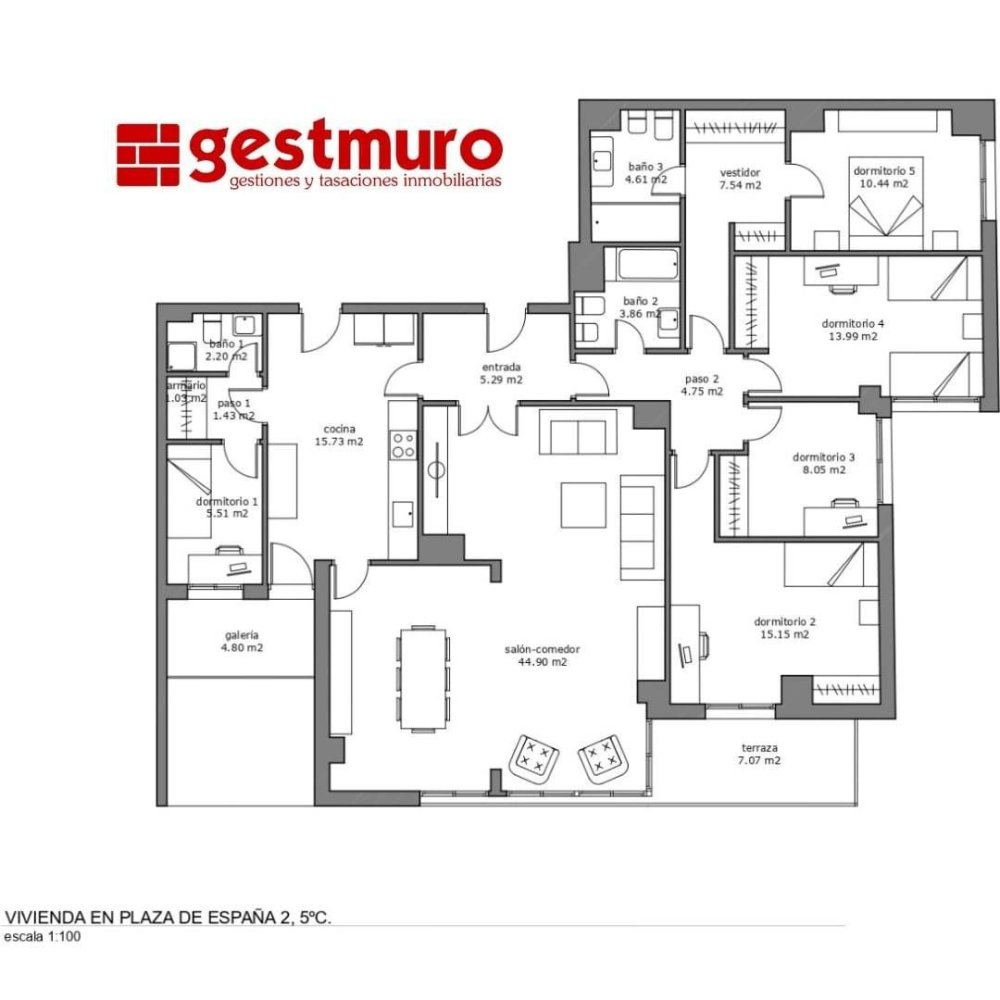 5 Schlafzimmer Wohnung in Cartagena, Spain, Nr. 164354