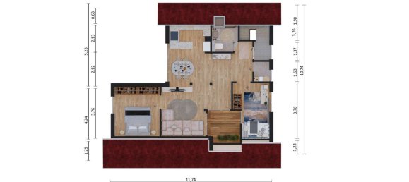 4 غرف نوم تاون هاوس في Rems-Murr-Kreis, Germany رقم 295068 3