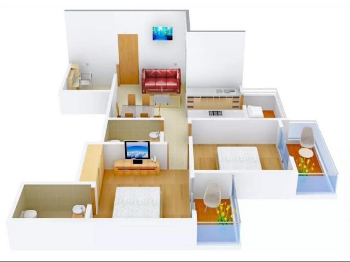 Casa T2 em Noida, India N.º 65296