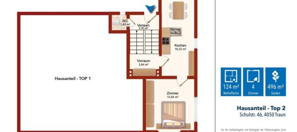 4غرفة منزل في Traun, Austria رقم 193399 23