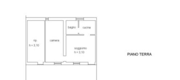 Квартира с 3 комнатами в Алессандрия, Италия № 208060 10