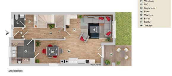 3 bedrooms Townhouse in Coburg, Germany No. 248097 11