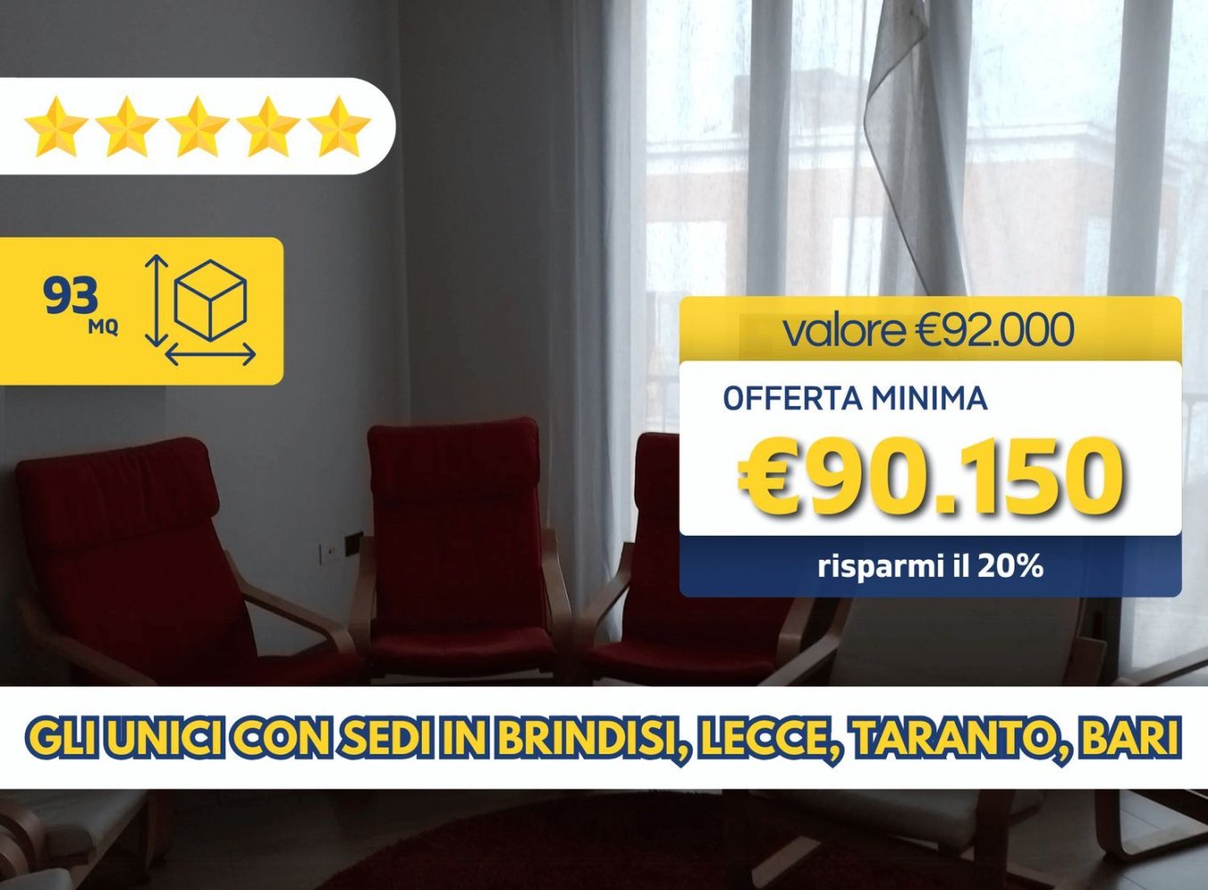 Escritório em Latiano, Italy 93 m² N.º 384561