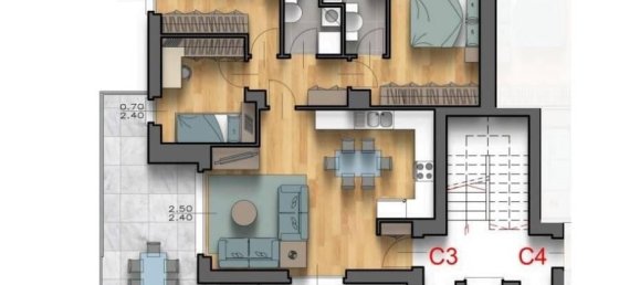 4 rooms Apartment in Carbonate, Italy No. 233216 31