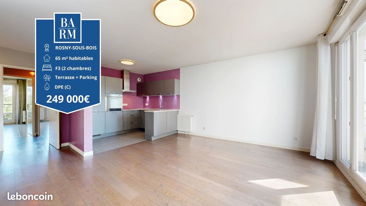 2 bedrooms Apartment in Rosny-sous-Bois, France No. 288807