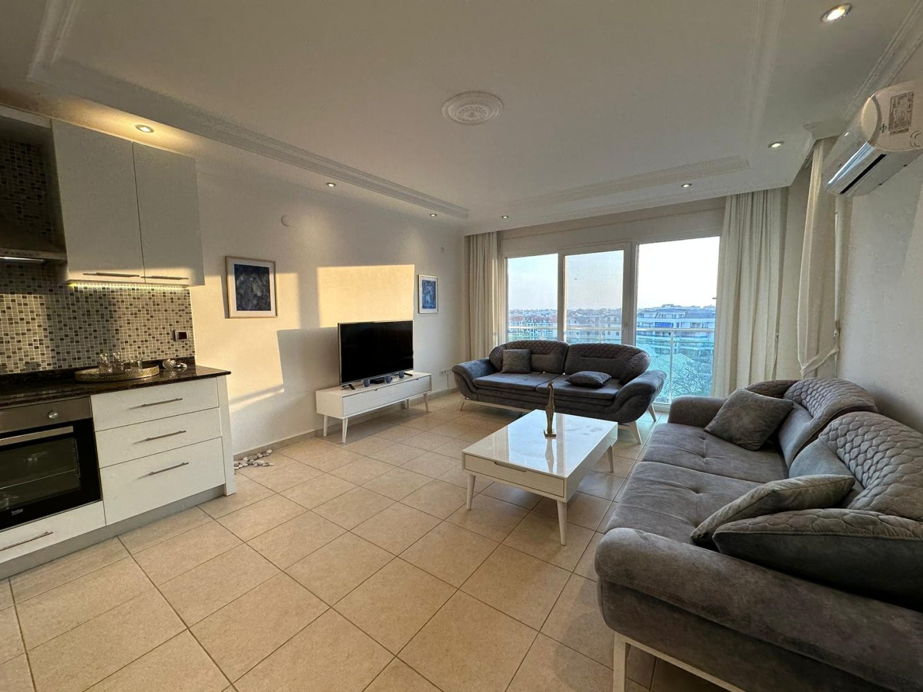 Wohnung 3+1 in Alanya, Turkey, Nr. 10496