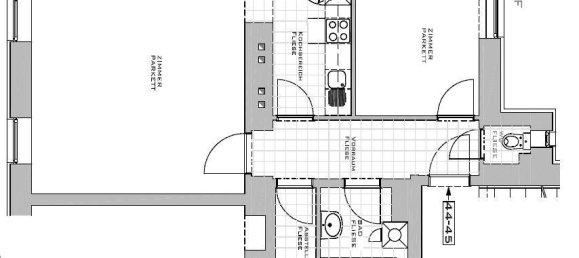 Apartamento de 2 divisões em Favoriten, Austria N.º 157839 9