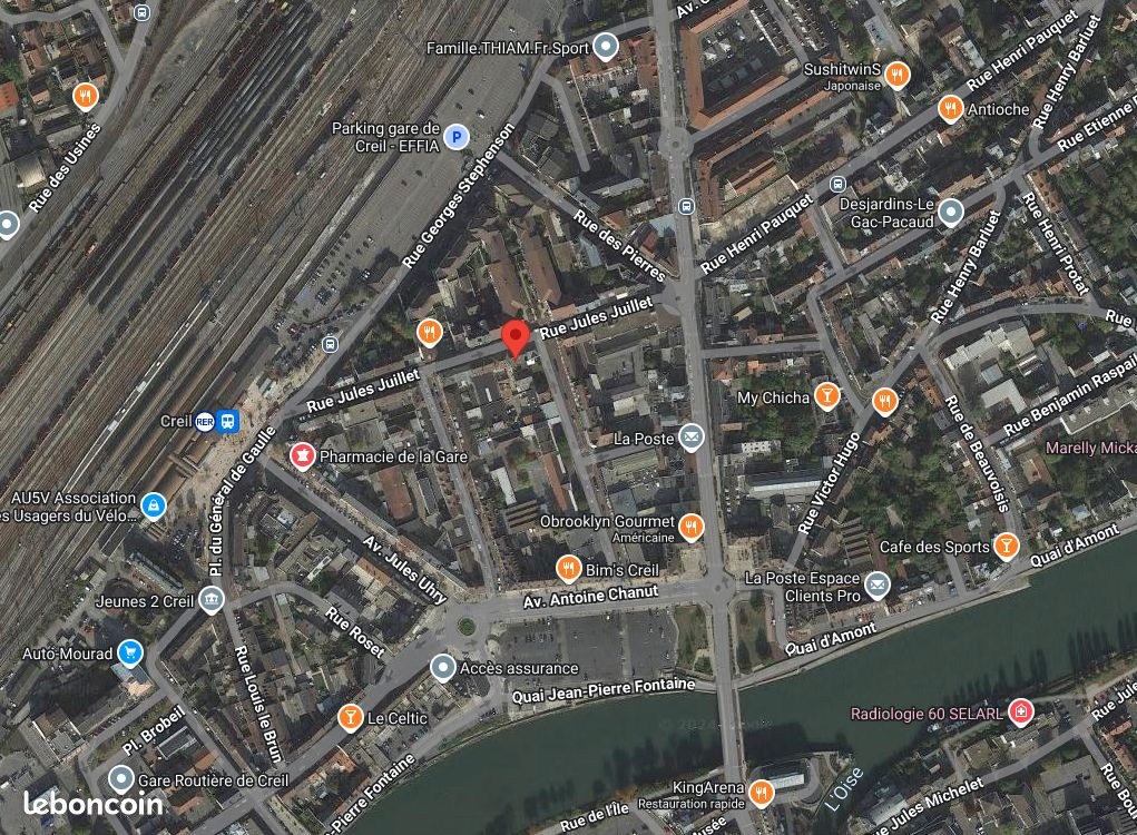 1 Schlafzimmer Wohnung in Creil, France, Nr. 231658