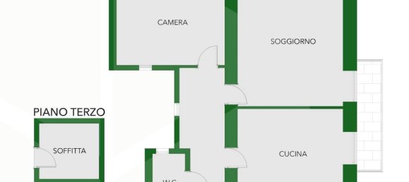 Apartamento de 2 habitaciónes en Matera, Italy No. 31215 3