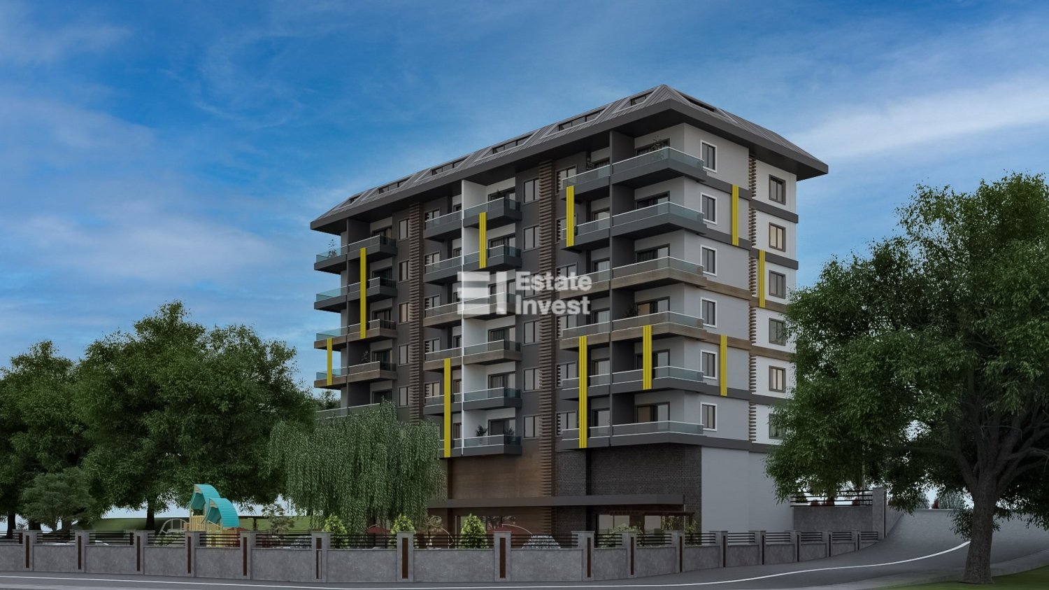 Apartamento de 1+1 en Alanya, Turkey No. 19801