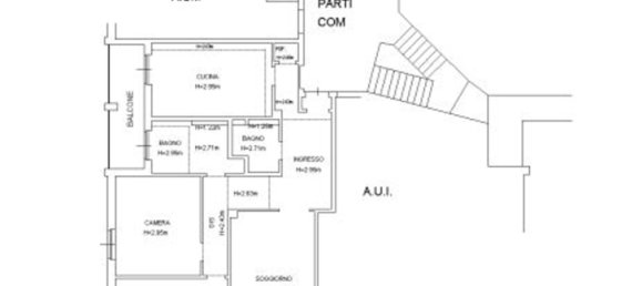 Apartamento de 3 habitaciónes en Bergamo, Italy No. 3429 21