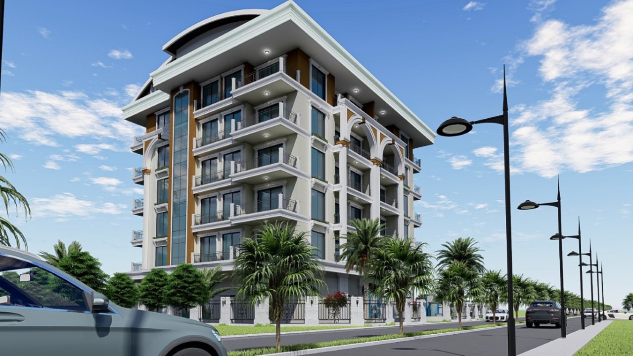 Wohnung 1+1 in Alanya, Turkey, Nr. 31018