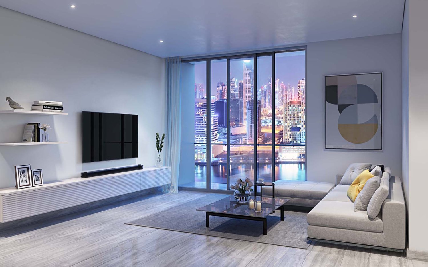 Apartamento T1 em PENINSULA, Dubai, UAE N.º 60982