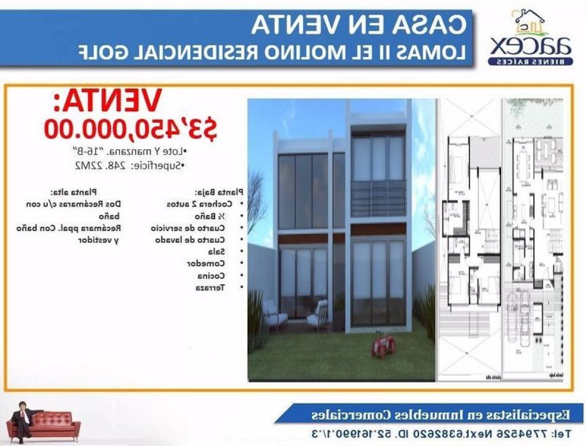 Дом с 3 спальнями в Гуанахуато, Мексика № 165604
