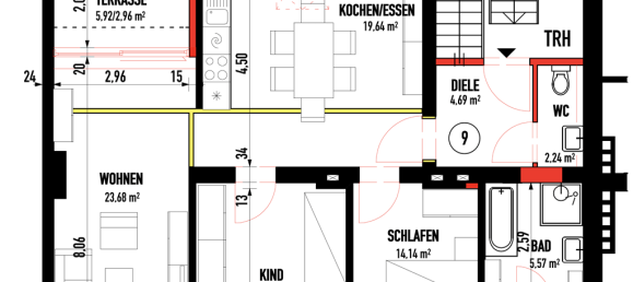 Квартира с 2 спальнями в Дюссельдорф, Германия № 356715 4