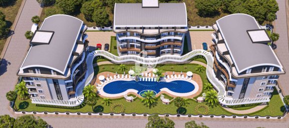 Apartamento de 1+1 en Oba, Turkey No. 4855 7