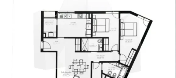 Apartamento T3 em Funchal, Portugal N.º 77629 10