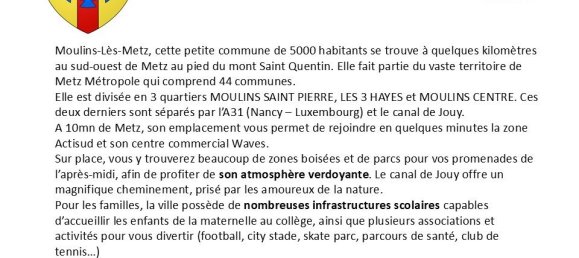 1 Schlafzimmer Wohnung in Moulins-les-Metz, France, Nr. 40355 5