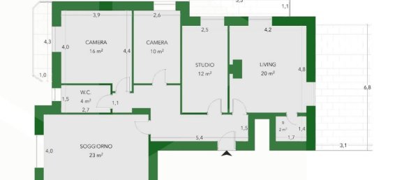 4غرفة شقة في Molfetta, Italy رقم 270221 10